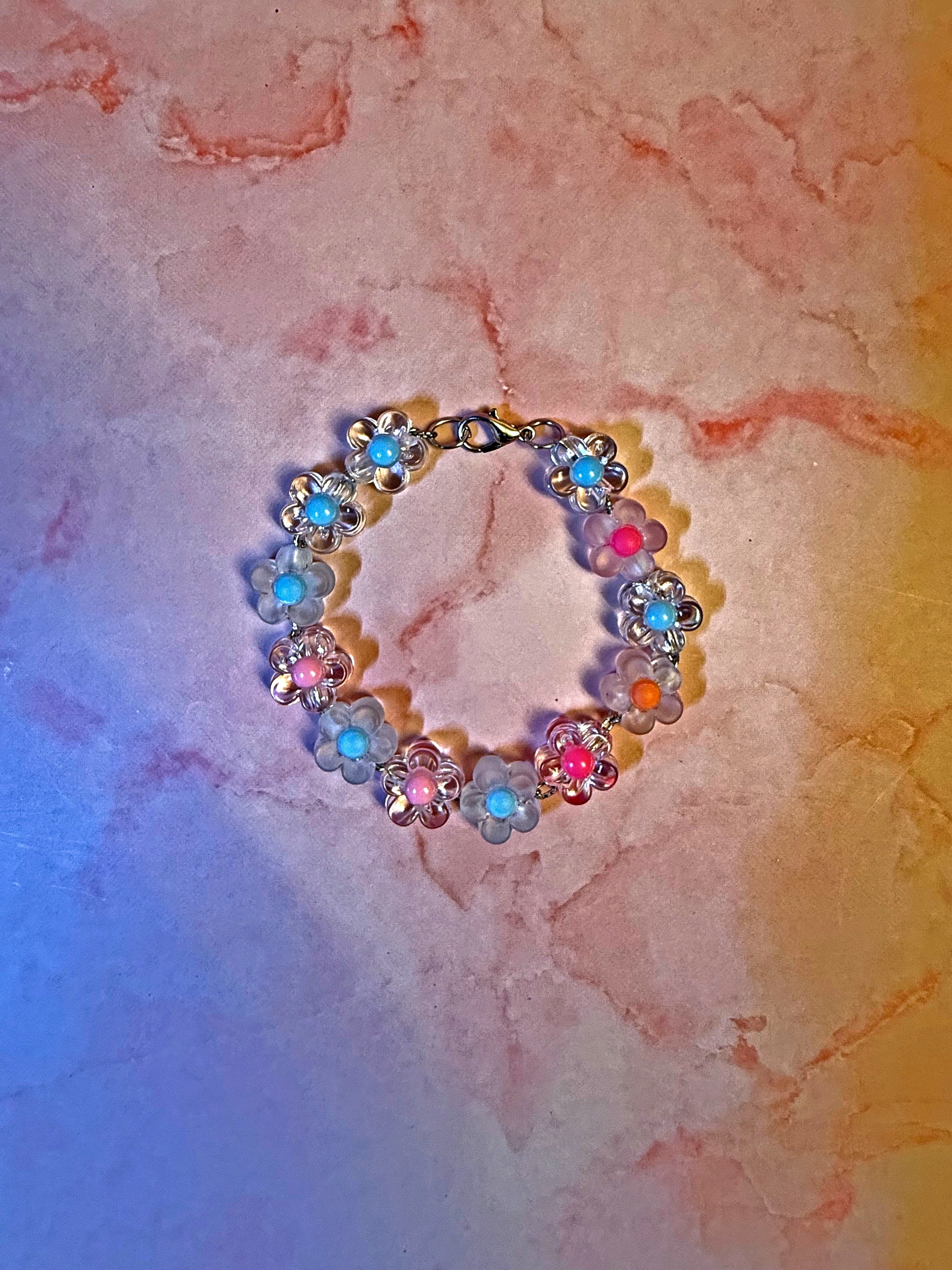 Blossom Beaded Chain Bracelet
