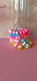 Candy Pop (Beaded Charm Bracelet)