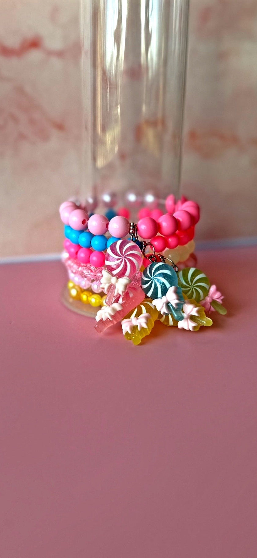 Candy Pop (Beaded Charm Bracelet)